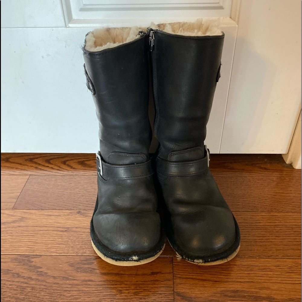 Girls Ugg leather boots